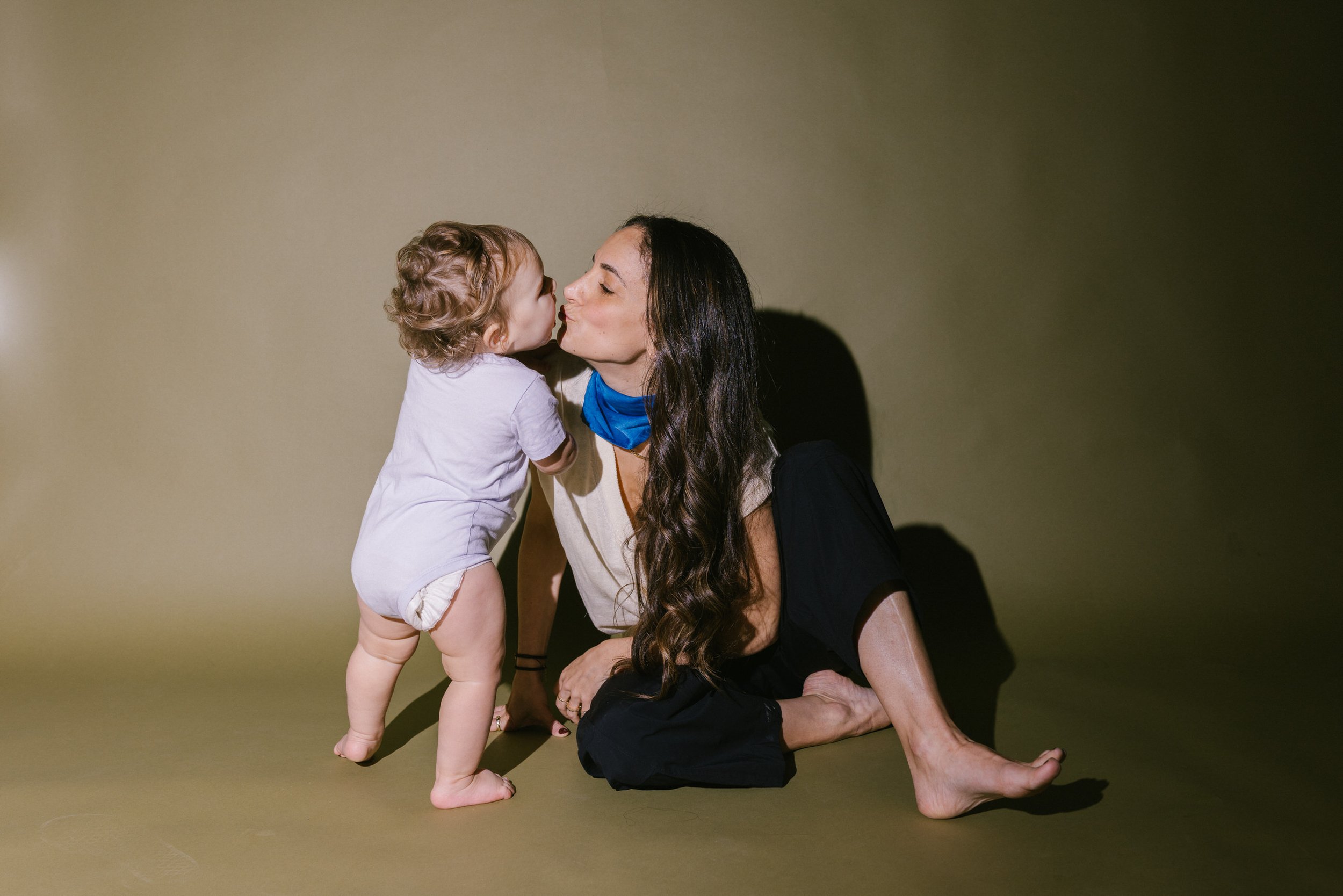 Ilana Wish with a client